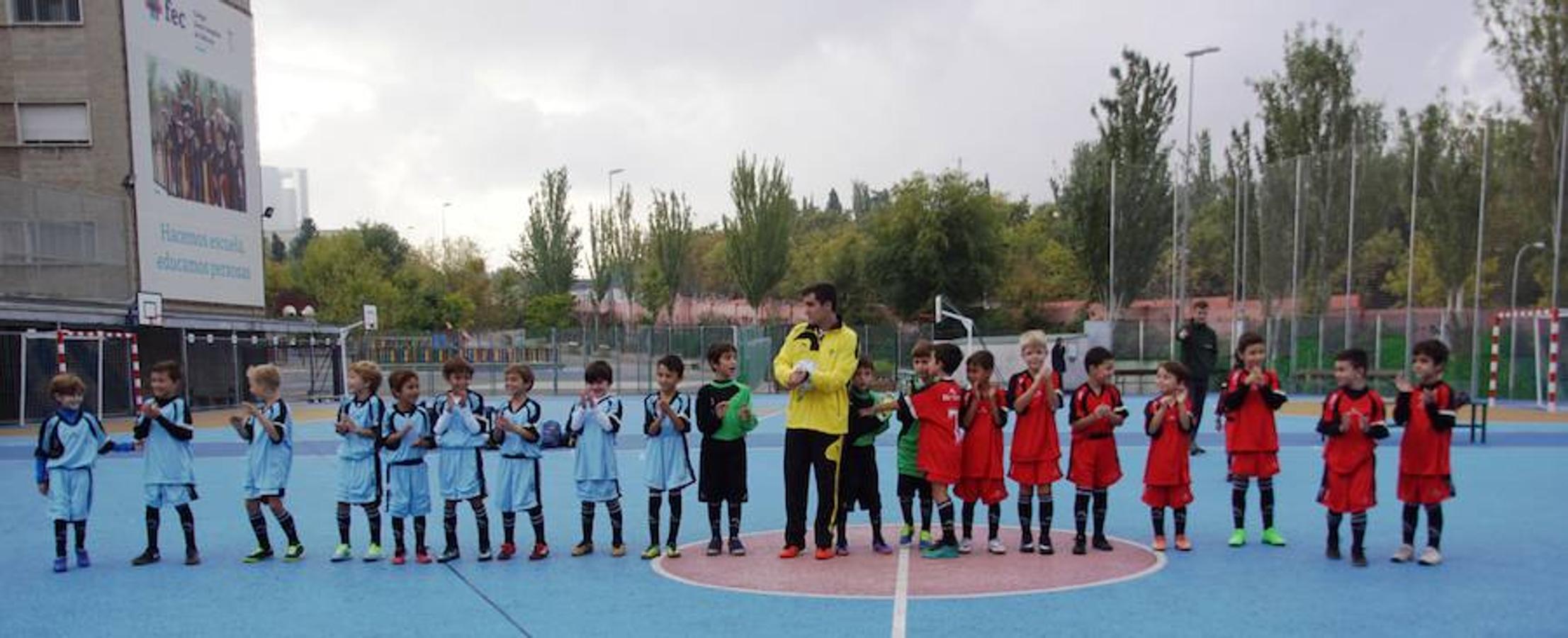 Encuentro entre el Safa Jorge Juan y el Vedruna Mirasierra "B". 