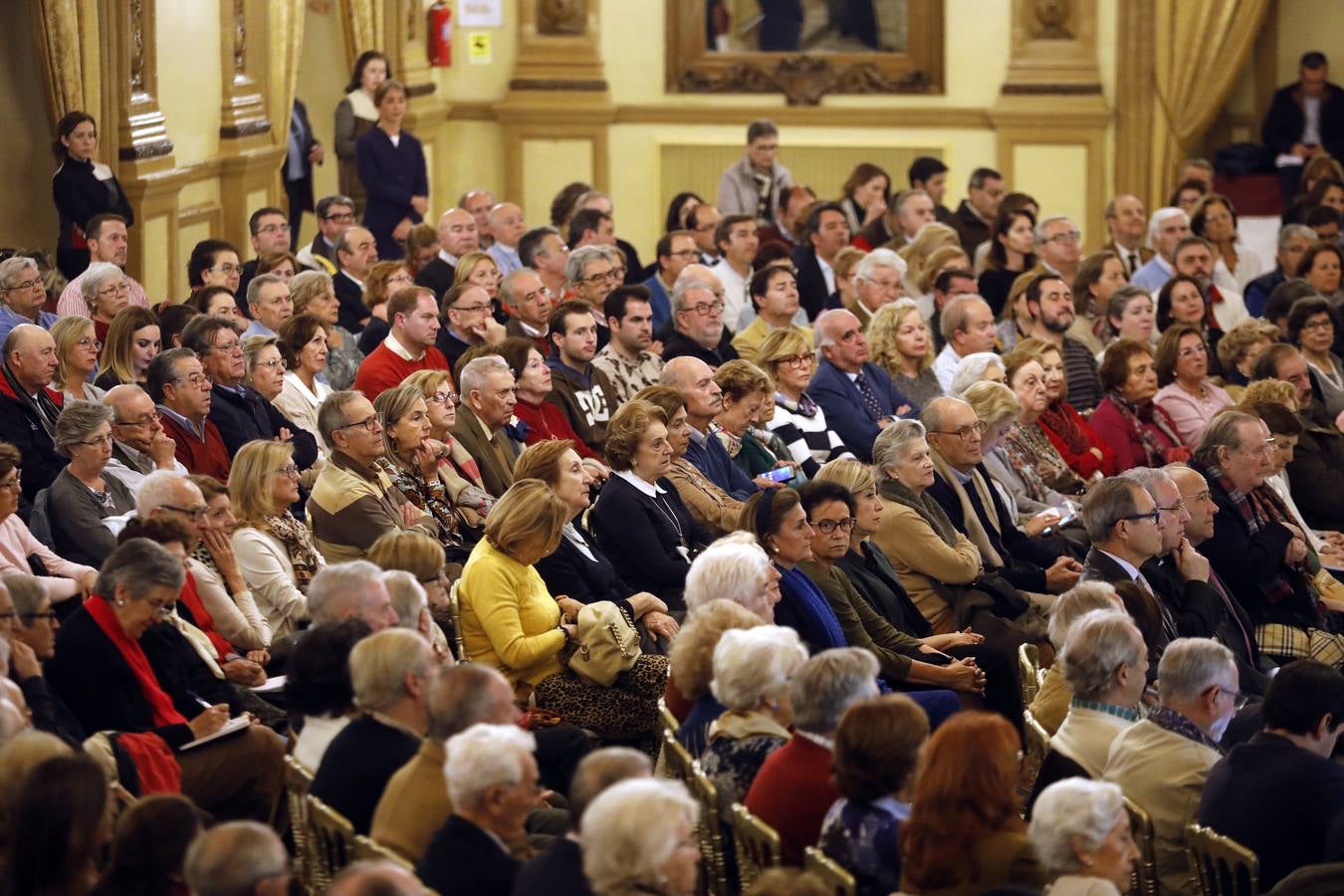 En imágenes, Inocencio Arias abre el ciclo de ABC «El templo de Córdoba»