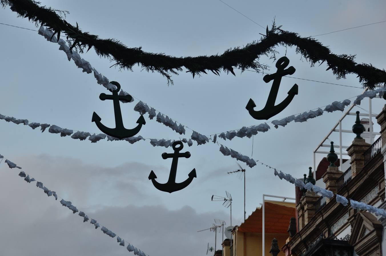 Galería de las calles adornadas para la Esperanza de Triana