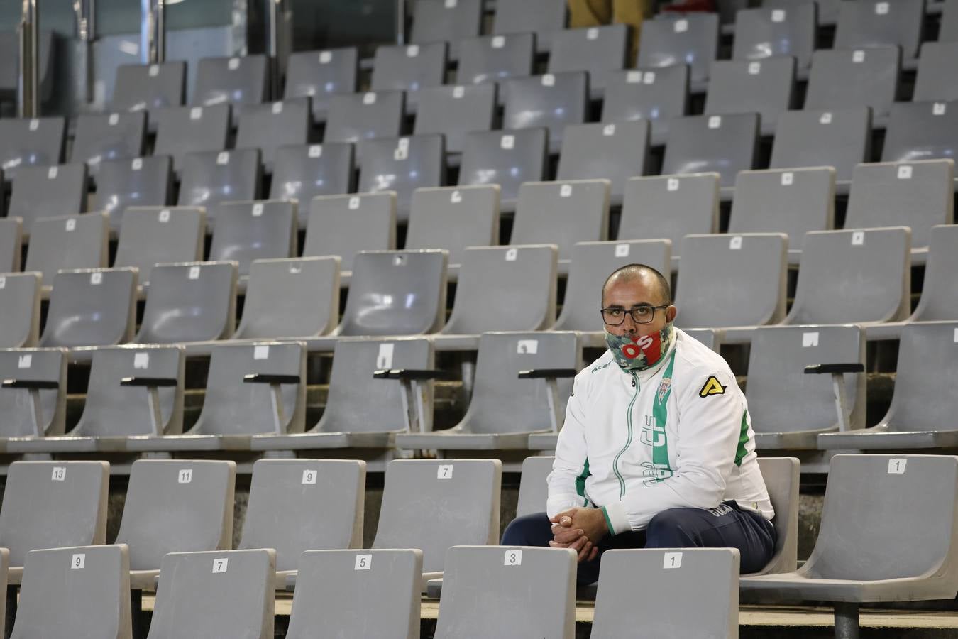 La grada del Córdoba-Getafe, en imágenes