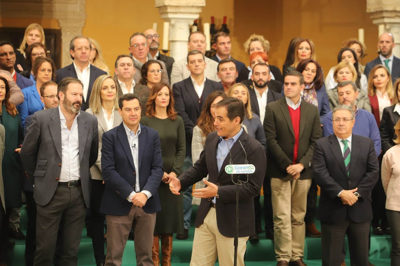 La presentación en Palma del Río de las listas del PP a las elecciones andaluzas, en imágenes