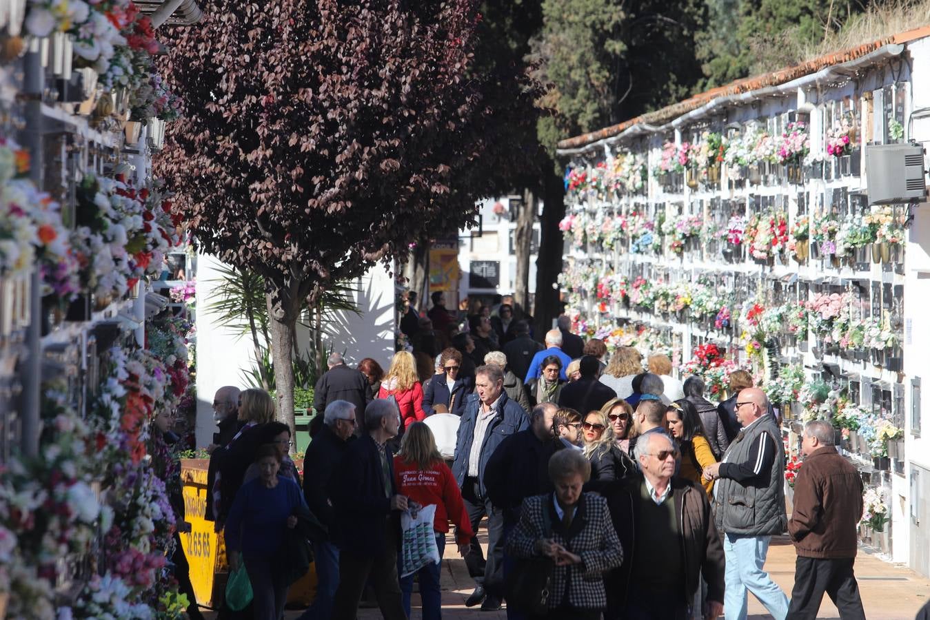 La visita a los cementerios de Córdoba, en imágenes