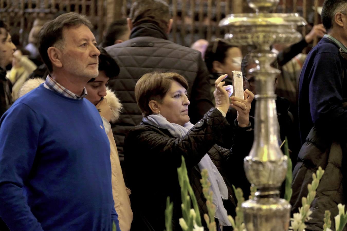 En imágenes, la Esperanza de Triana en el Altar del Jubileo de la Catedral