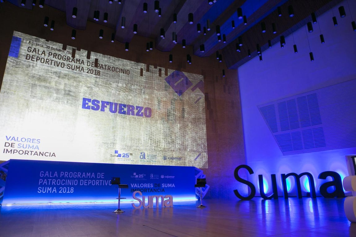 Fotogalería: Gala de entrega de las subvenciones del Programa de Patrocinio Deportivo de Suma Gestión Tributaria