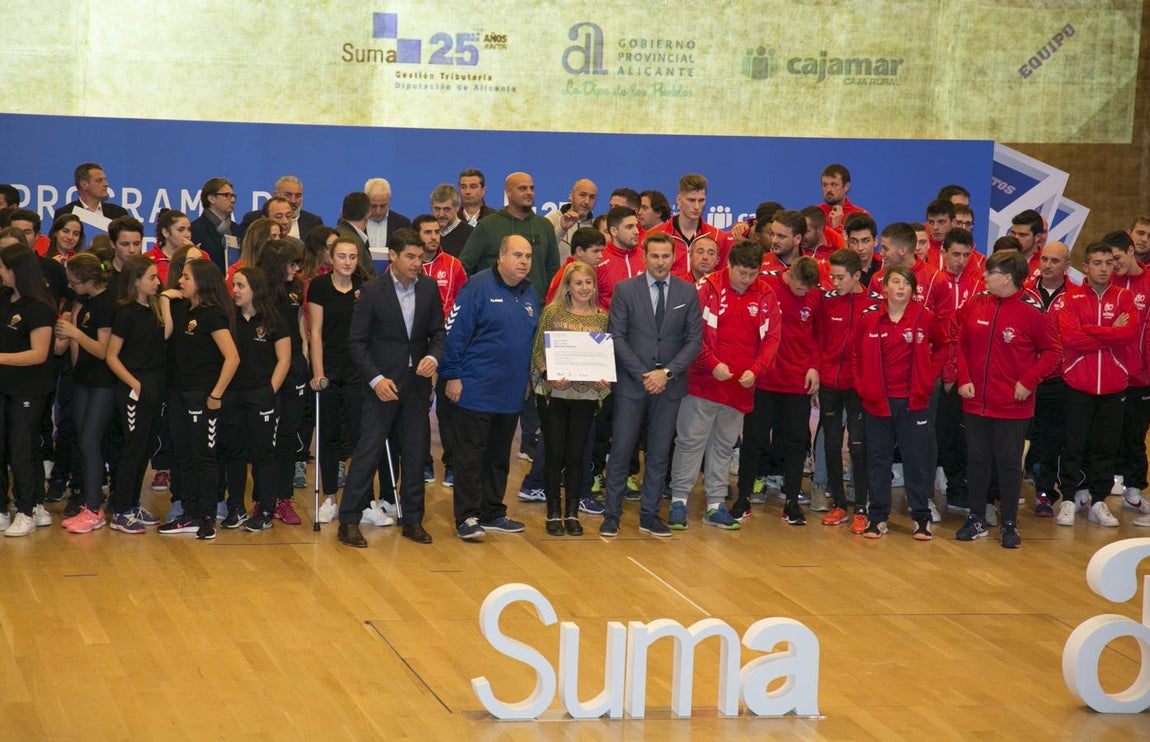Fotogalería: Gala de entrega de las subvenciones del Programa de Patrocinio Deportivo de Suma Gestión Tributaria