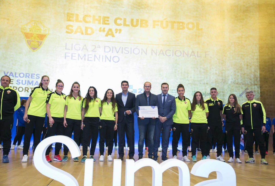 Fotogalería: Gala de entrega de las subvenciones del Programa de Patrocinio Deportivo de Suma Gestión Tributaria