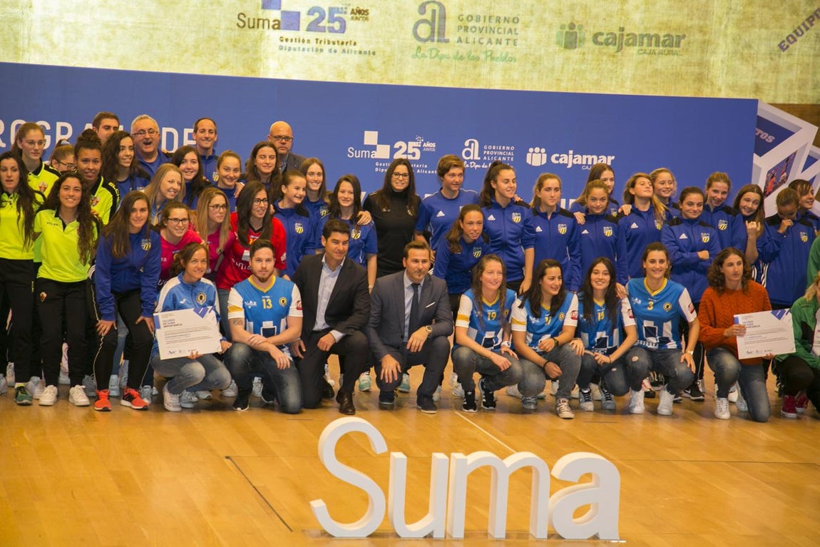 Fotogalería: Gala de entrega de las subvenciones del Programa de Patrocinio Deportivo de Suma Gestión Tributaria