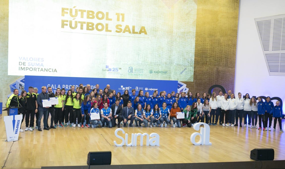 Fotogalería: Gala de entrega de las subvenciones del Programa de Patrocinio Deportivo de Suma Gestión Tributaria