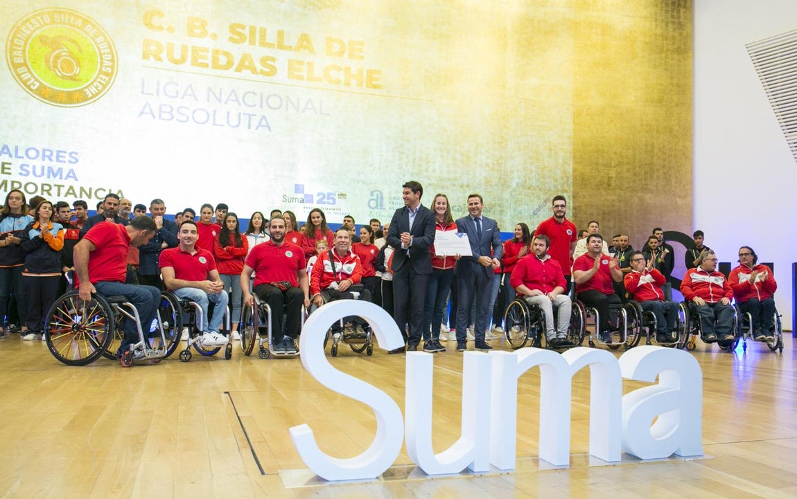 Fotogalería: Gala de entrega de las subvenciones del Programa de Patrocinio Deportivo de Suma Gestión Tributaria