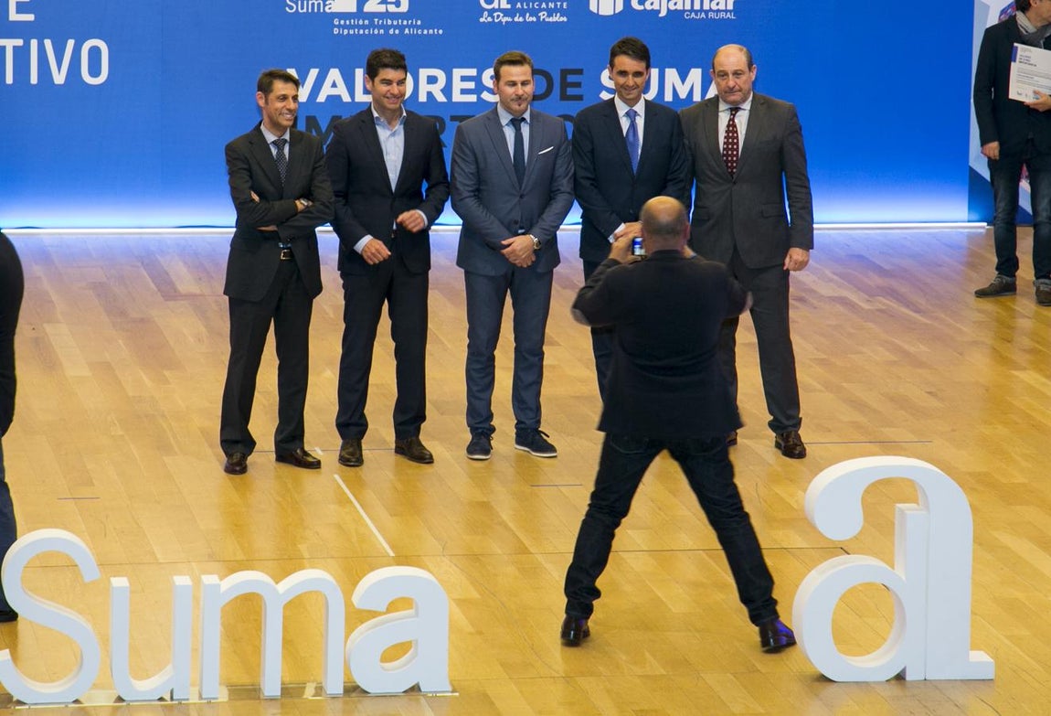 Fotogalería: Gala de entrega de las subvenciones del Programa de Patrocinio Deportivo de Suma Gestión Tributaria