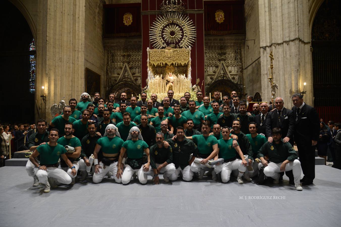 Galería de la salida extraordinaria de la Esperanza de Triana