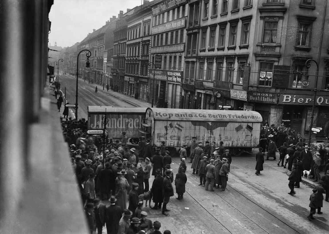 Las fotos de la caída del Imperio Alemán