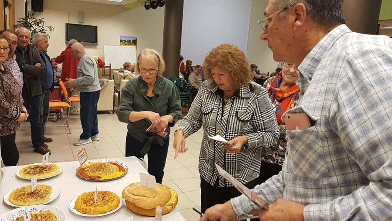 El concurso de tortilla lo ganó Emilia Sánchez. 