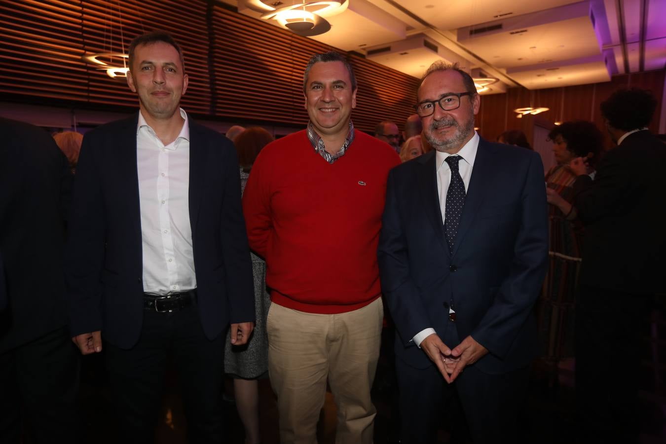 Iván Ortiz, Antonio Ortiz y José Antonio Quesada. 