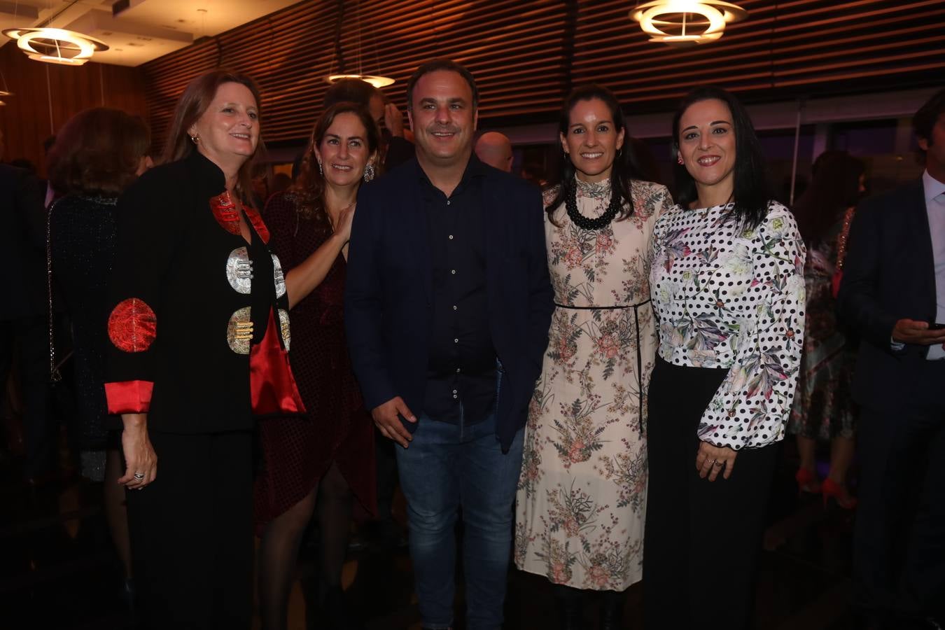 Soledad Blázquez, Begoña García, Ángel León, Ana de la Fuente e Inmaculada Gómez. 