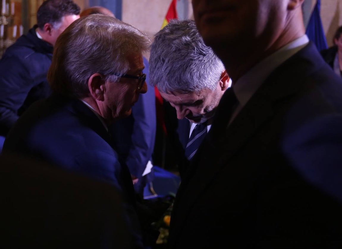 El ministro Grande-Marlaska, en el Oratorio