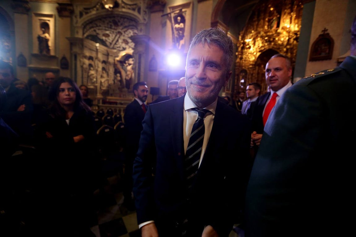 El ministro Grande-Marlaska, en el Oratorio