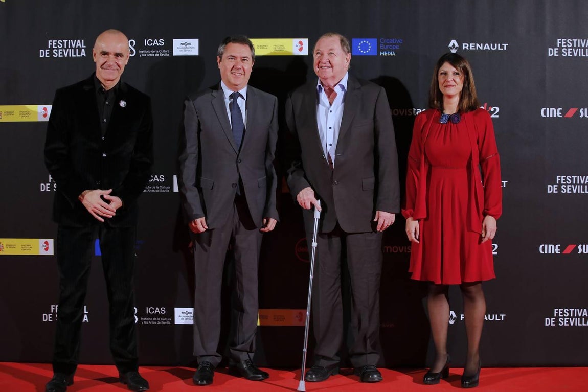 La gala inaugural del Festival de Cine de Sevilla, en imágenes