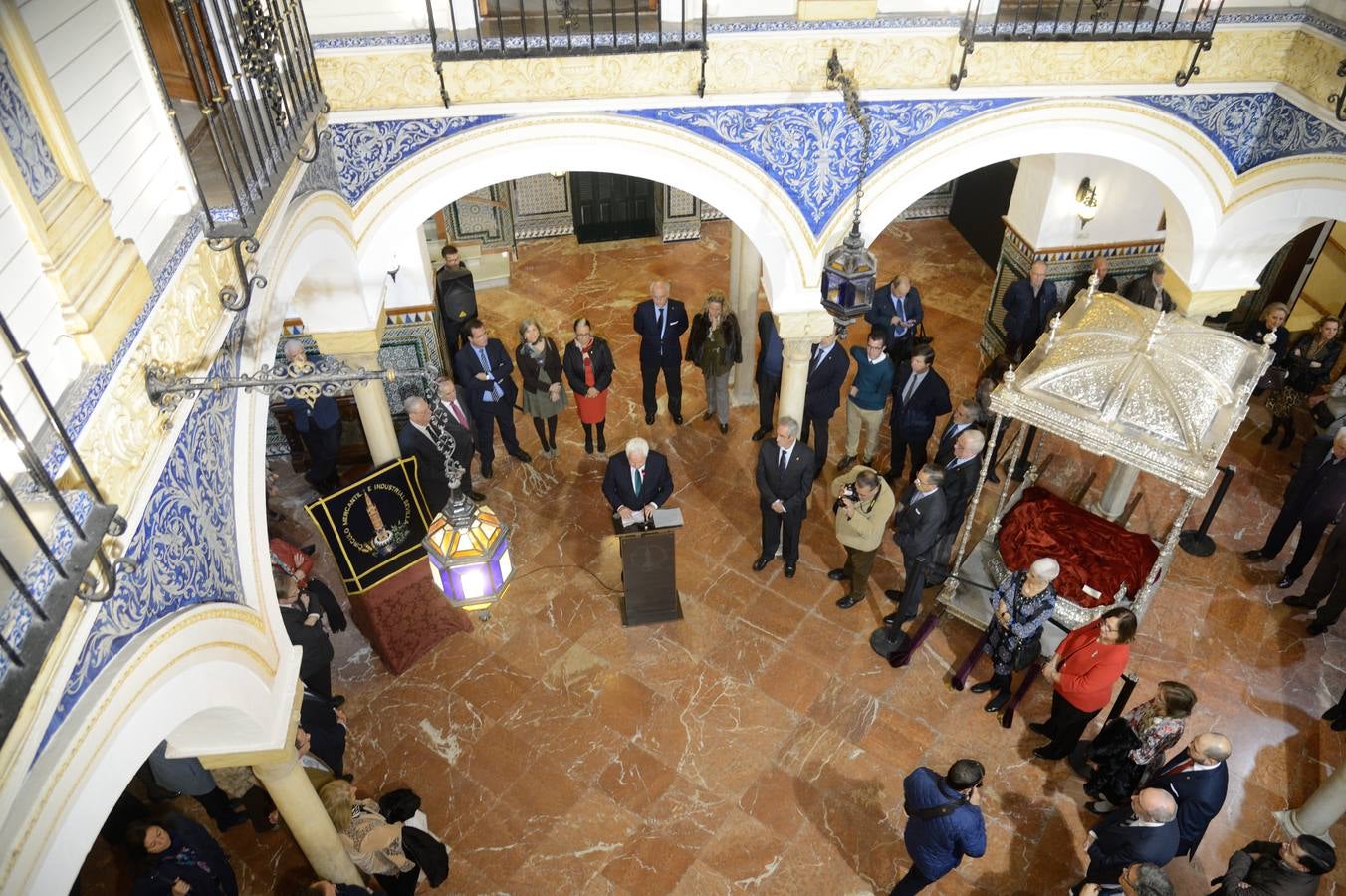 Galería de la exposición de las Glorias en el Mercantil