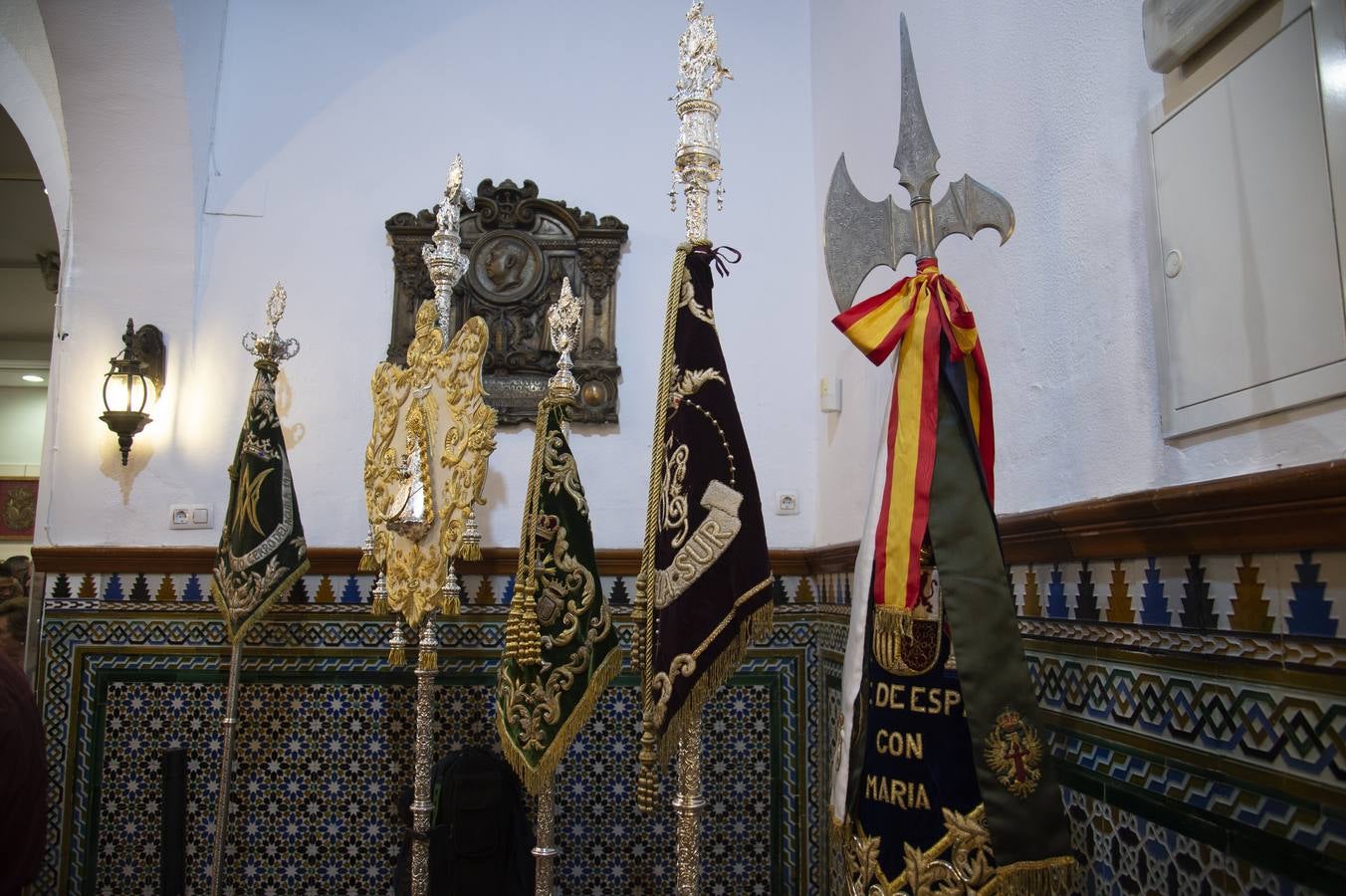 Galería de la exposición de las Glorias en el Mercantil