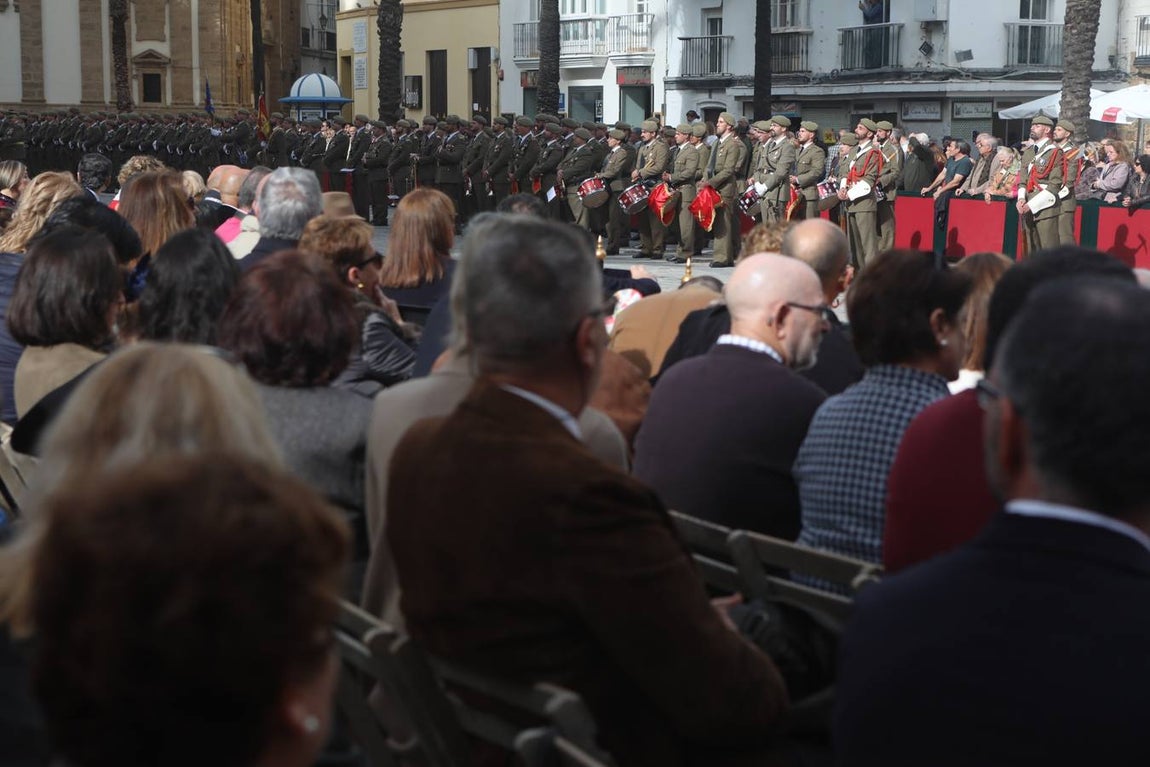 Jura de bandera civil en Cádiz