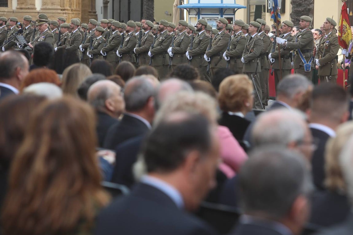 Jura de bandera civil en Cádiz