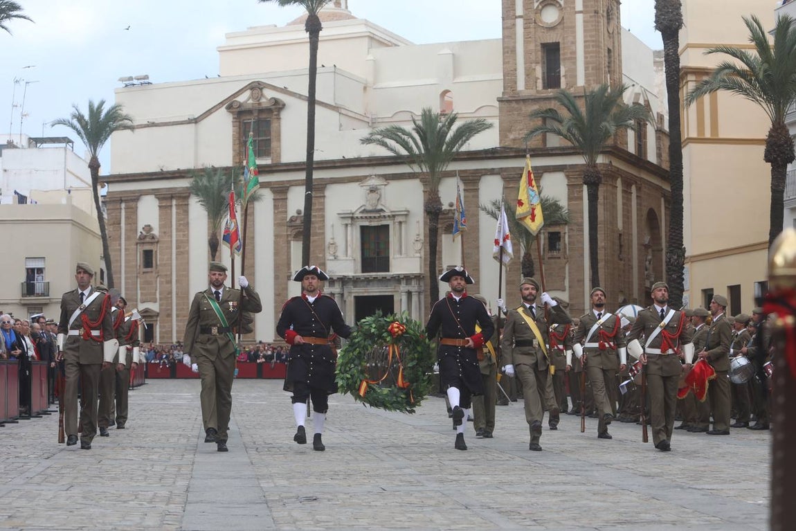 Jura de bandera civil en Cádiz