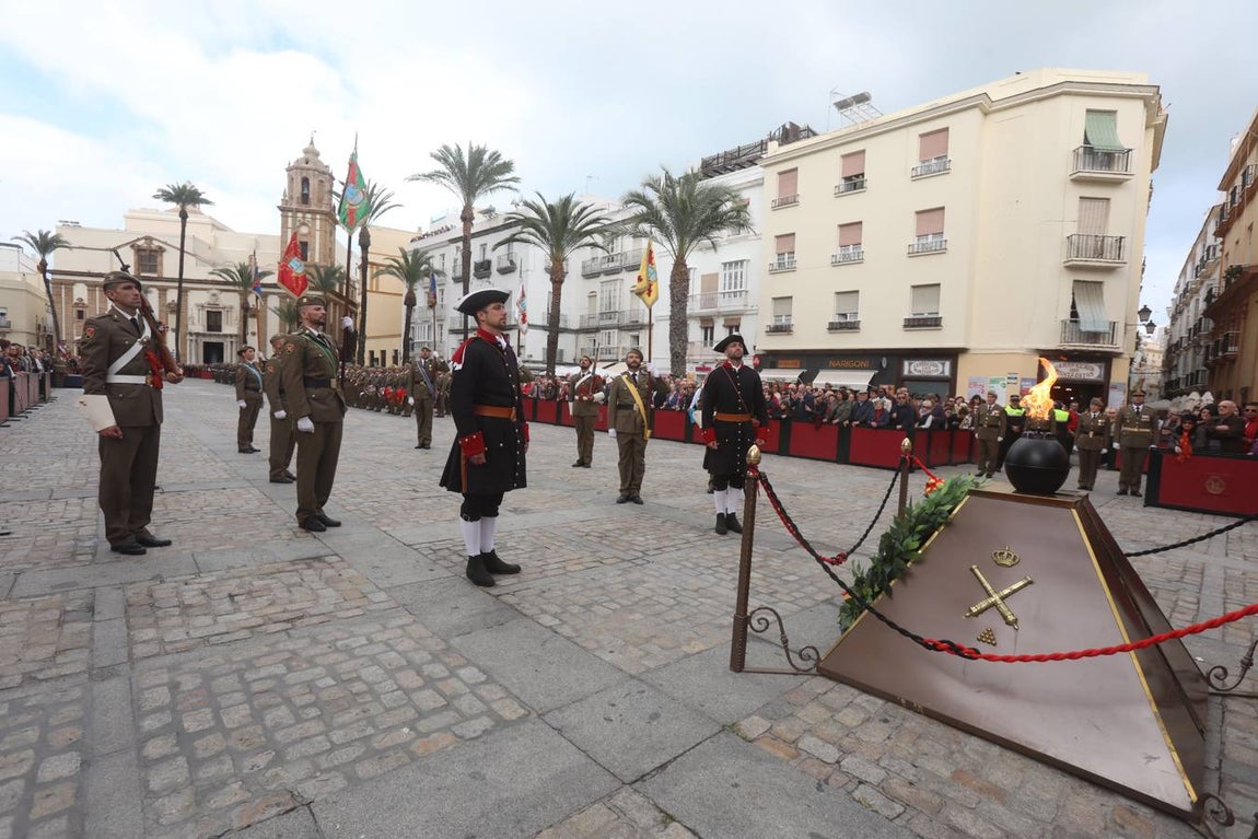 Jura de bandera civil en Cádiz