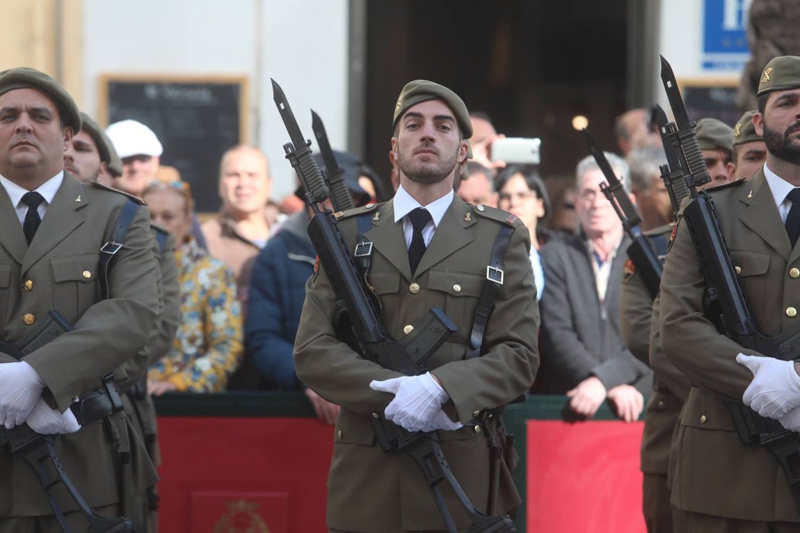 Jura de bandera civil en Cádiz