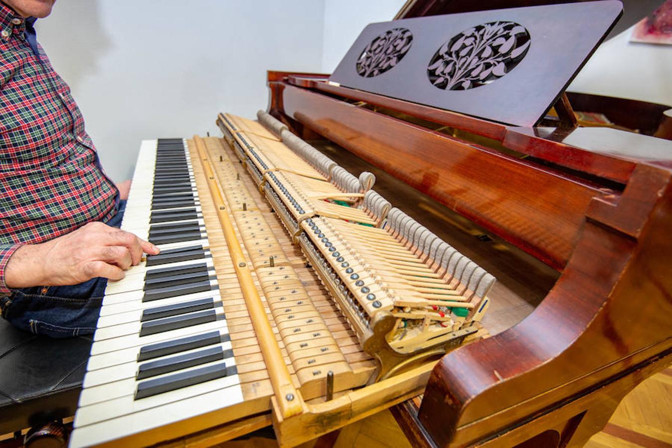 El piano de la Biblioteca de Castilla-La Mancha cumple 100 años