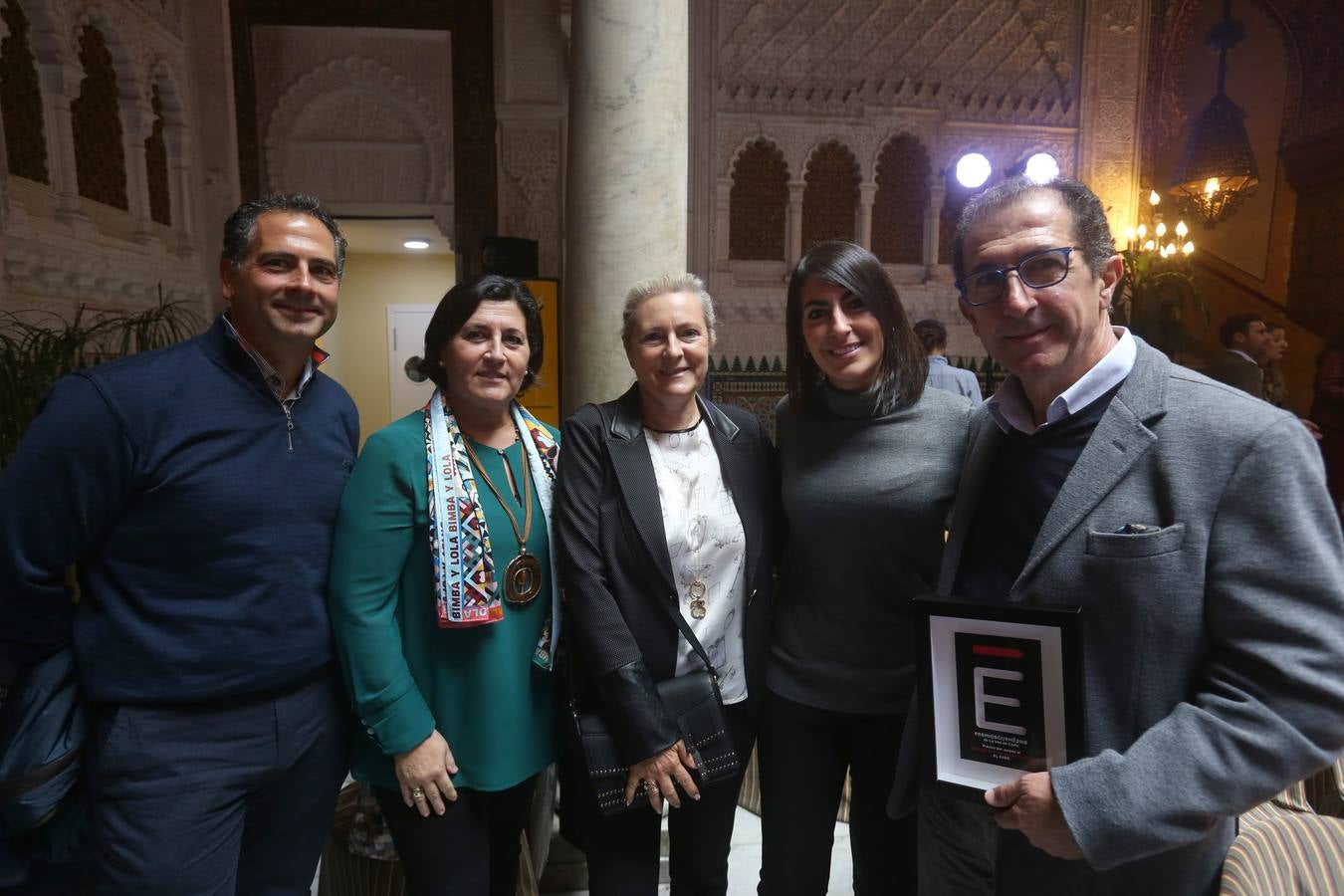 Javier Córdoba, Mayte Córdoba, Ana Córdoba, Ana Puerto y Fernando Córdoba. 