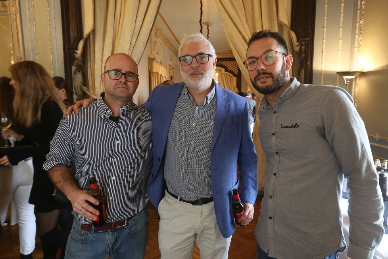 Juan Höhr Herrera, Juan Andrés Pérez y Víctor Piñero. 