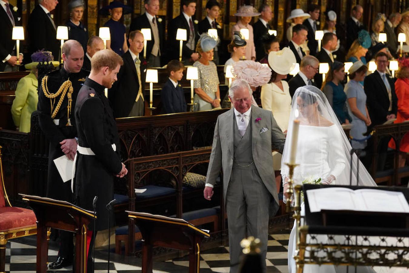 Acompañado a Meghan Markle al altar en la boda de los duques de Sussex. 
