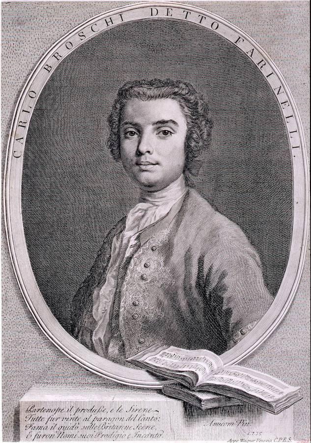 11.. Joseph Wagner. Carlo Broschi, «Farinelli».