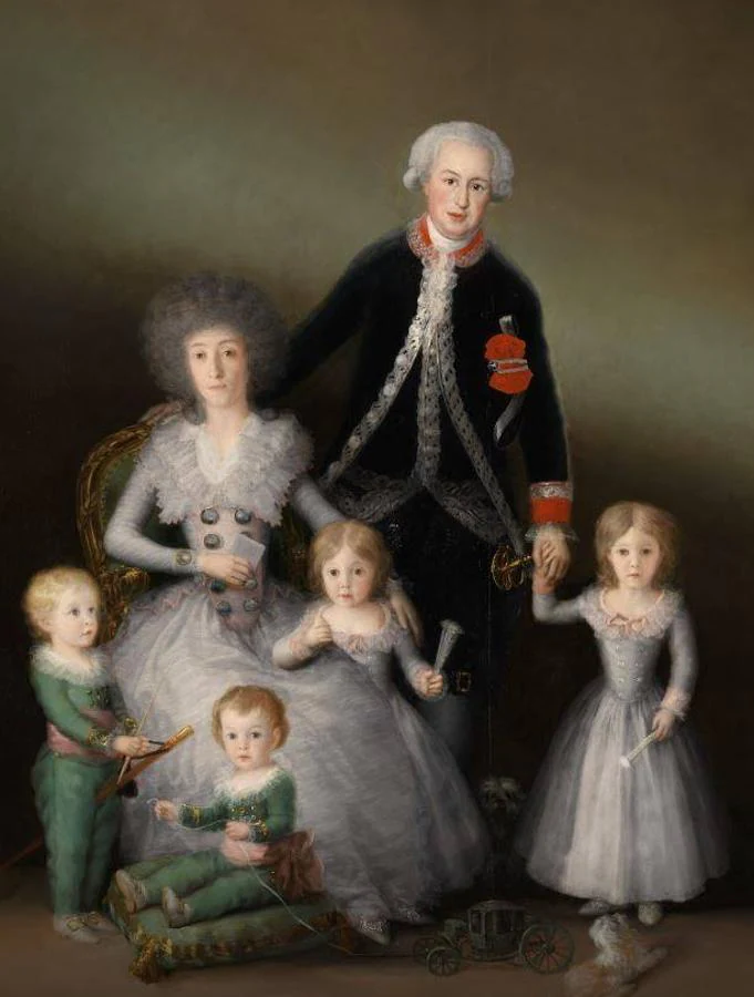 1.. Francisco de Goya. La Familia de los Duques de Osuna. 1787-1788