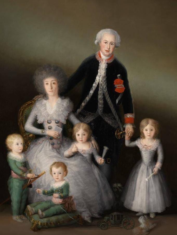 1.. Francisco de Goya. La Familia de los Duques de Osuna. 1787-1788