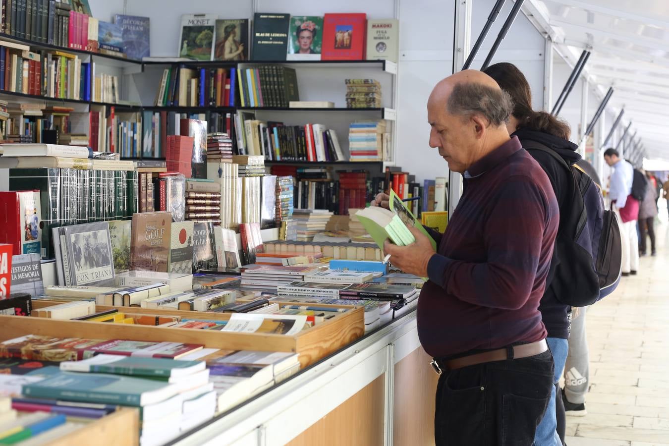 Jornada inaugural de la Feria del Libro Antiguo de Sevilla