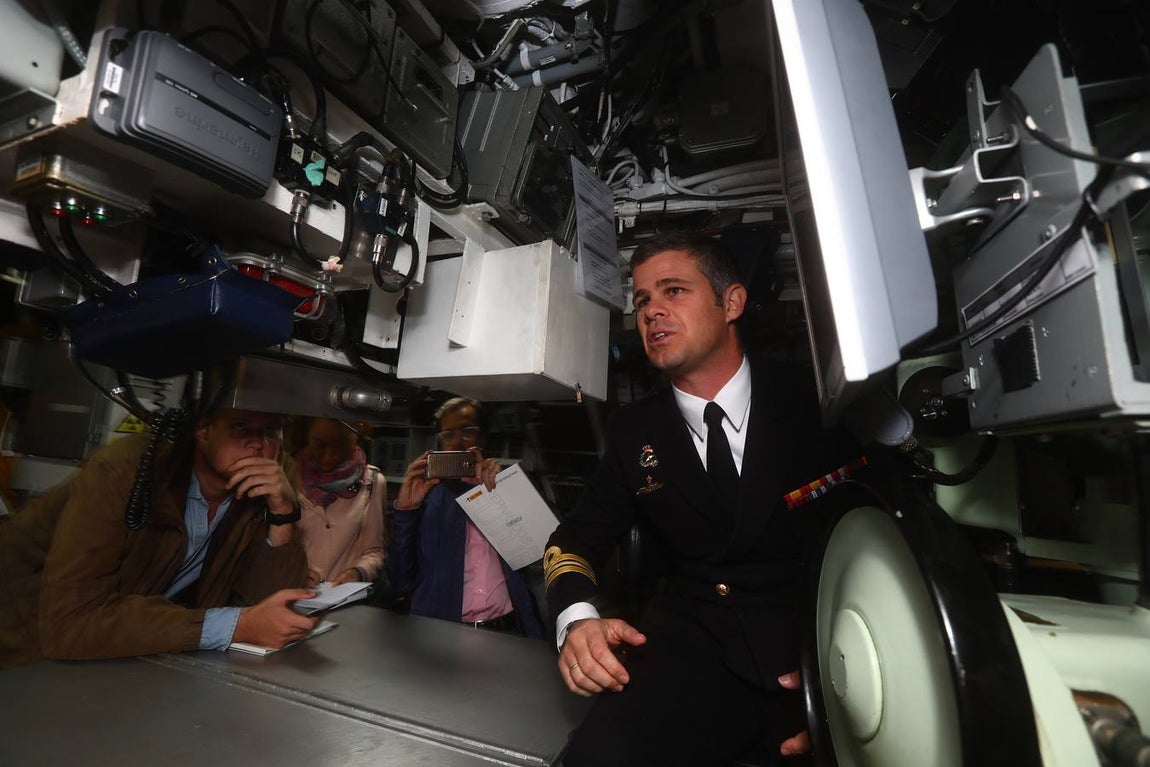 Dentro del submarino &#039;Mistral&#039; de la Armada Española