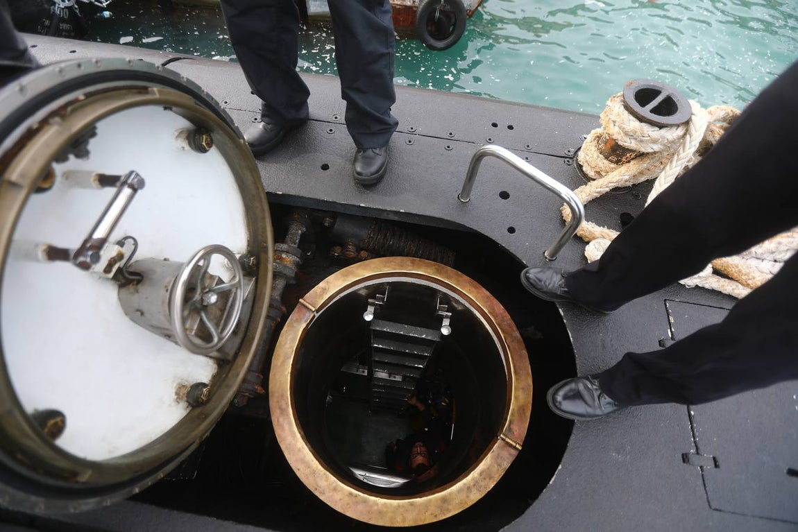 Dentro del submarino &#039;Mistral&#039; de la Armada Española