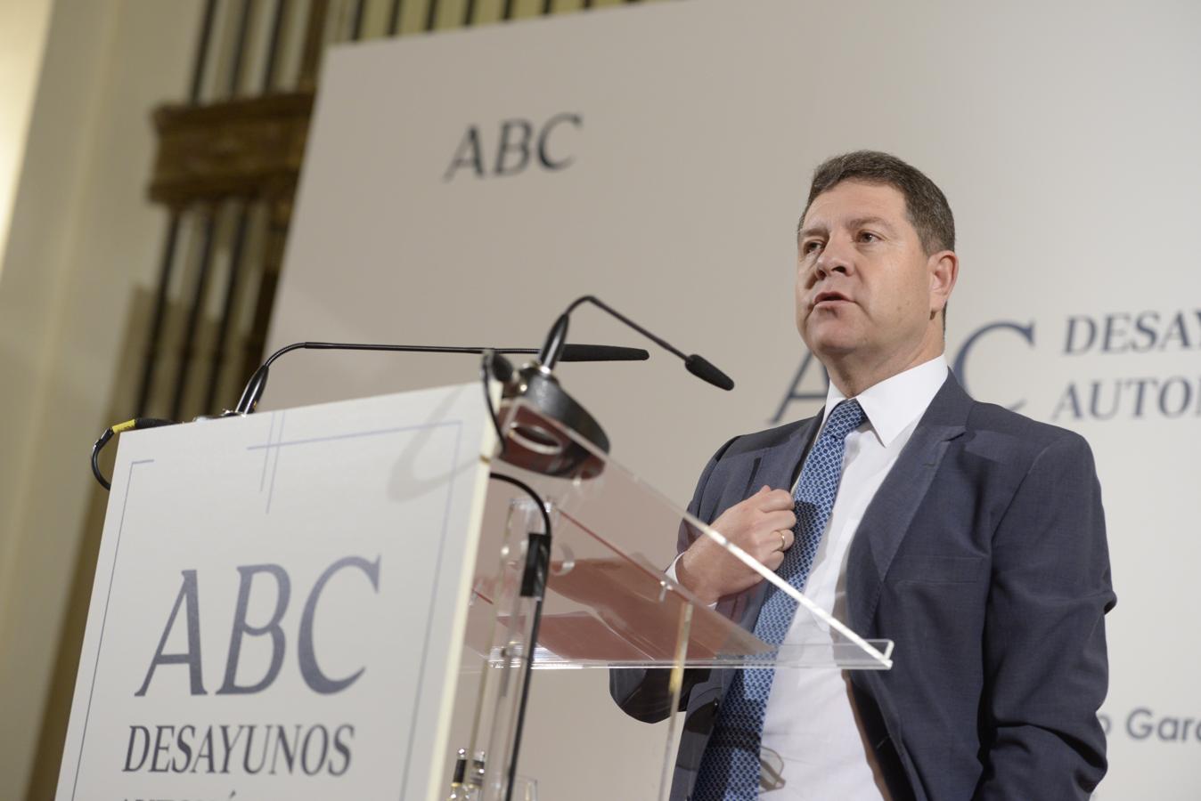 El «Desayuno Autonómico» de ABC con García-Page, en imágenes