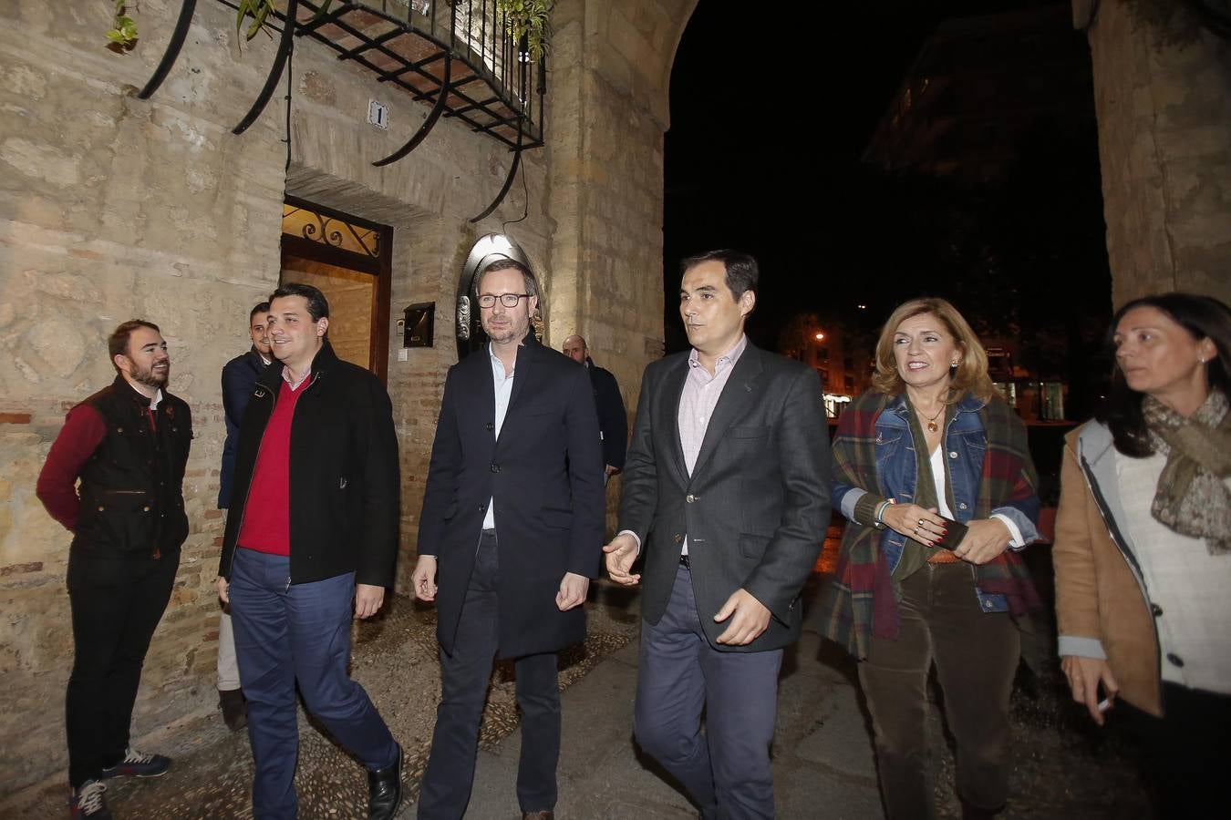 El mitin de Javier Maroto, José Antonio Nieto y José María Bellido en Córdoba, en imágenes