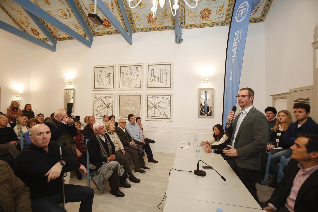 El mitin de Javier Maroto, José Antonio Nieto y José María Bellido en Córdoba, en imágenes