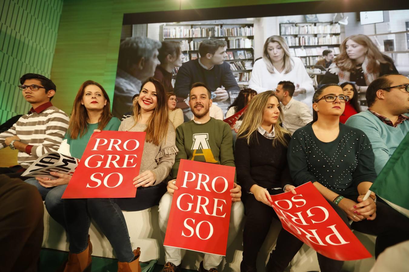 El acto de campaña de Susana Díaz en Córdoba, en imágenes