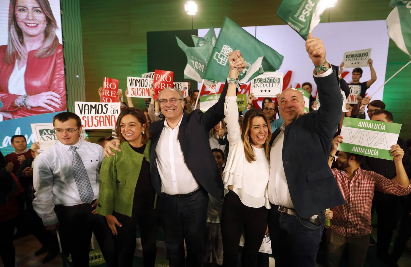 El acto de campaña de Susana Díaz en Córdoba, en imágenes