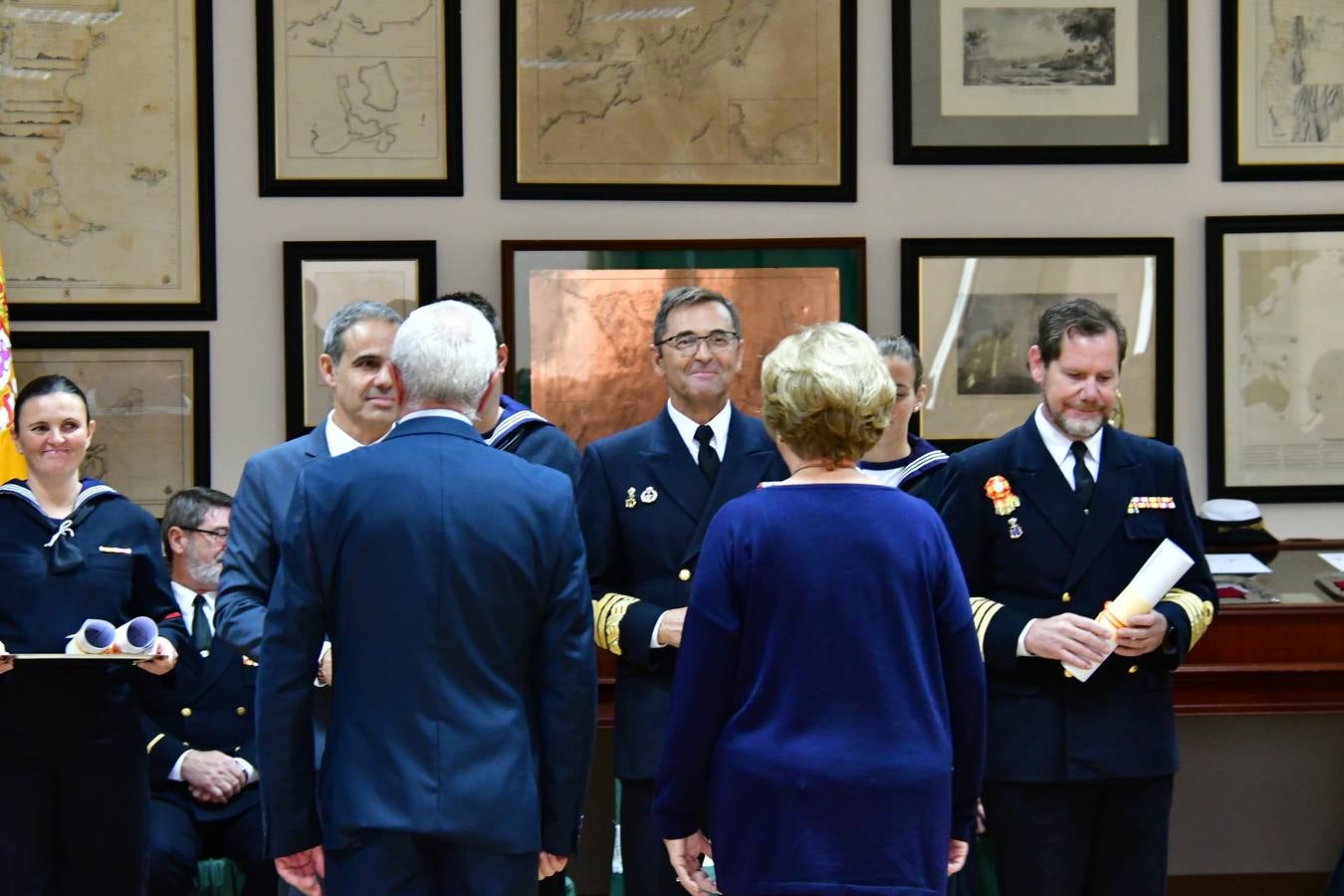 Acto de celebración del 75 aniversario del Instituto Hidrográfico