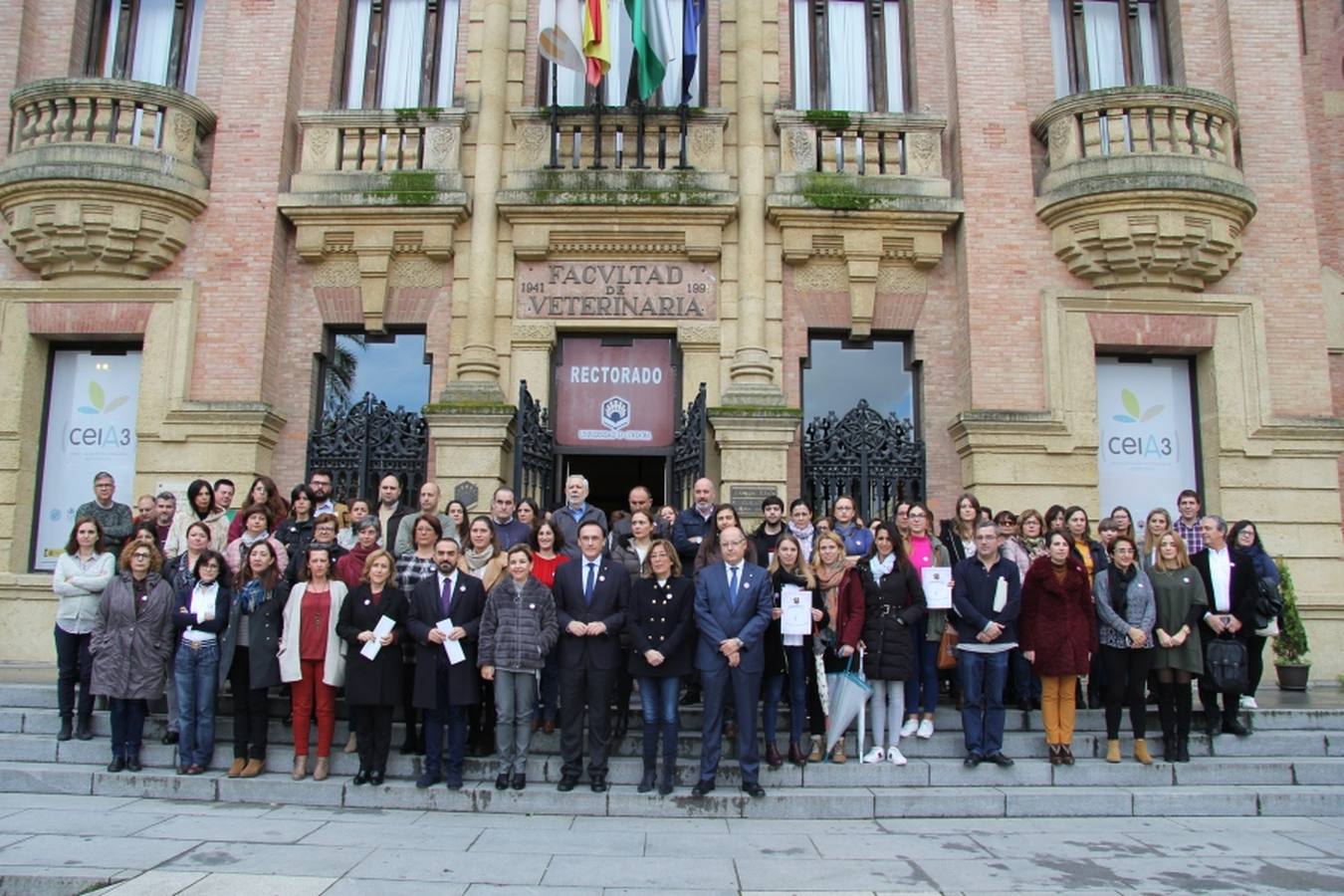 En imágenes, las instituciones de Córdoba protestan contra la violencia machista