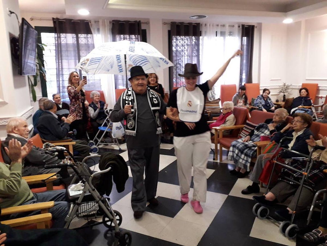 Fortunato, vestido de madridista