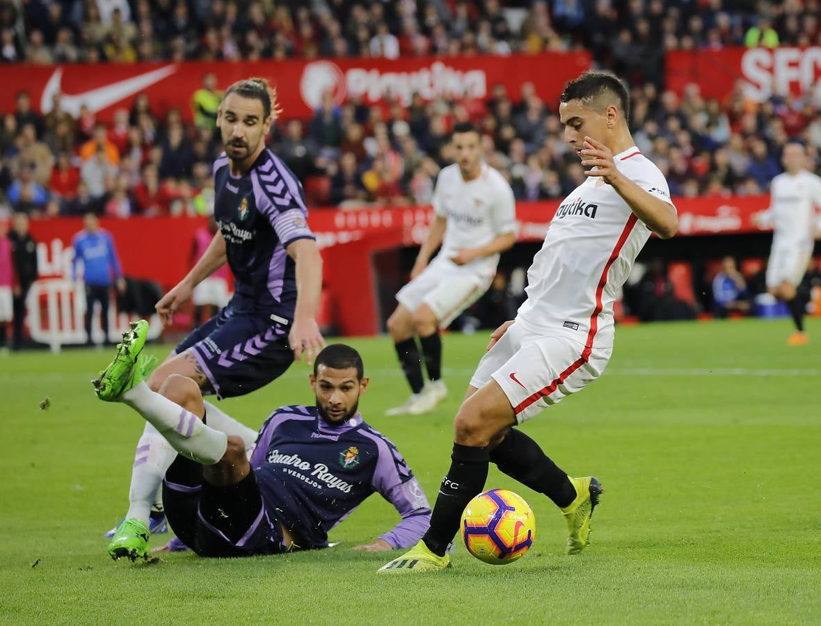 La victoria del Sevilla FC al Valladolid, en imágenes (1-0)