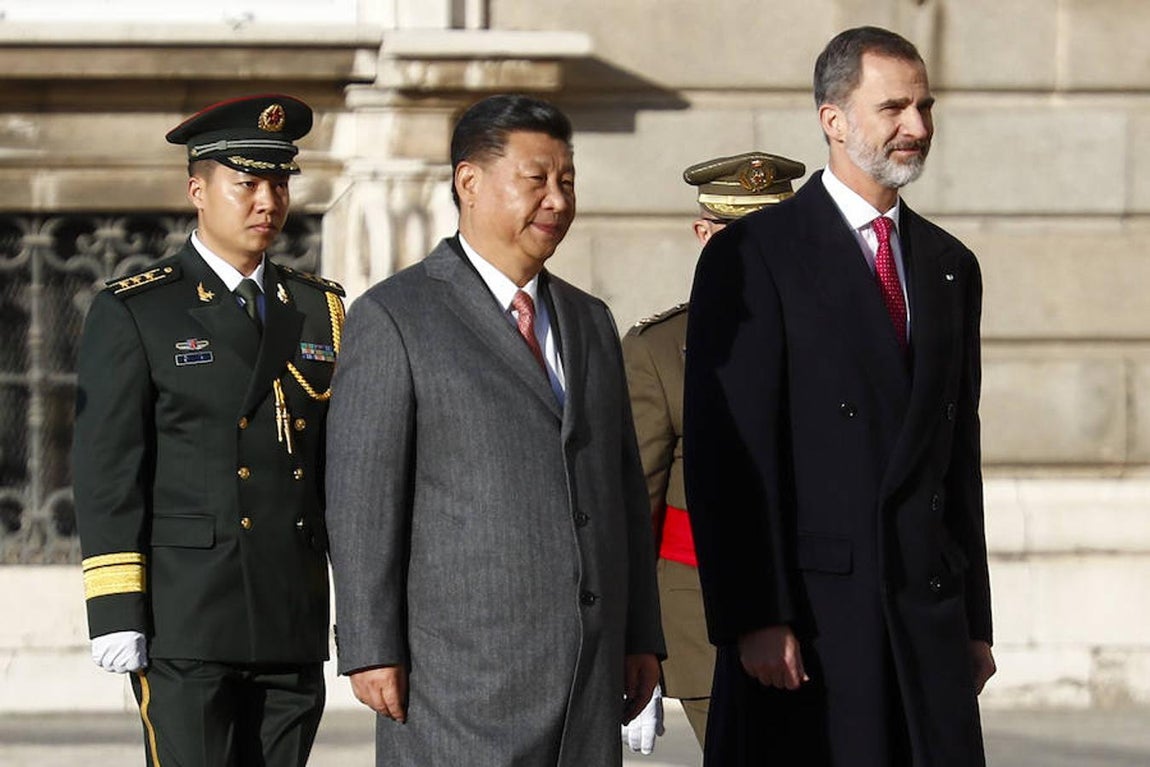 Es la primera visita de Estado de un presidente chino a España en trece años. 