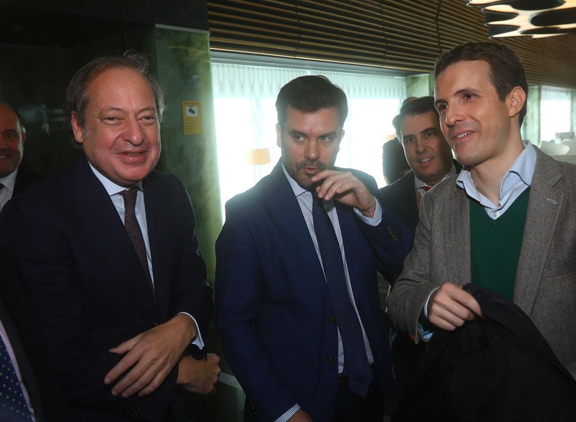 Álvaro Rodríguez-Guitart, Ignacio Moreno Bustamante, Arturo García-Agulló y Pablo Casado. 